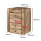 5-Layer Wood Jewelry Box with Mirror and Drawers for Women - Organize and Store Necklaces, Earrings, Rings, and Bracelets with Ease